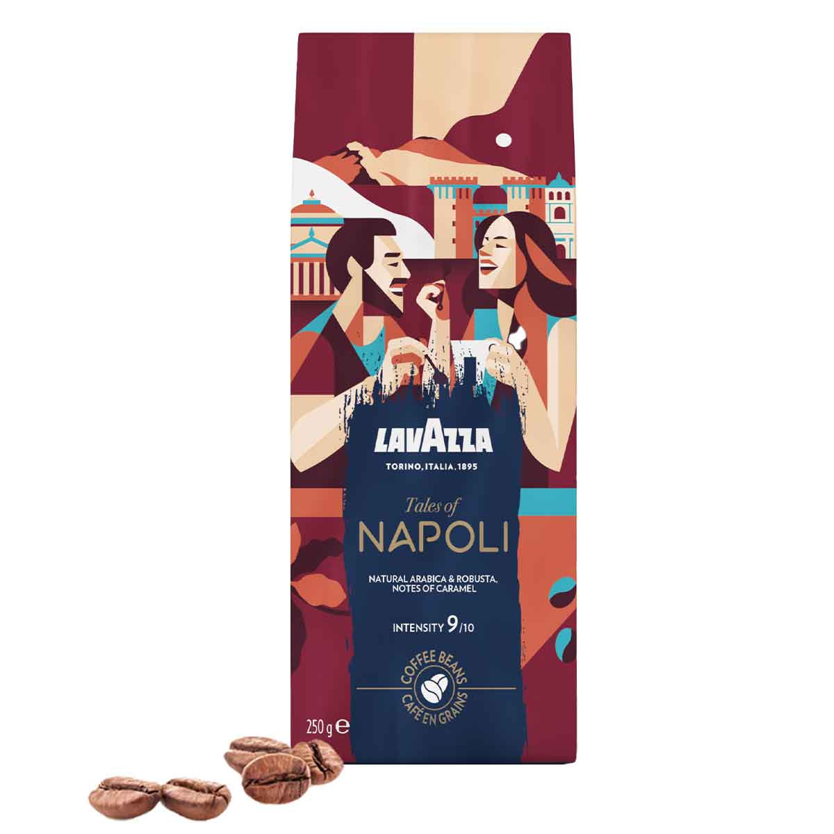 Café en Grains Lavazza Tales of Napoli 250 gr