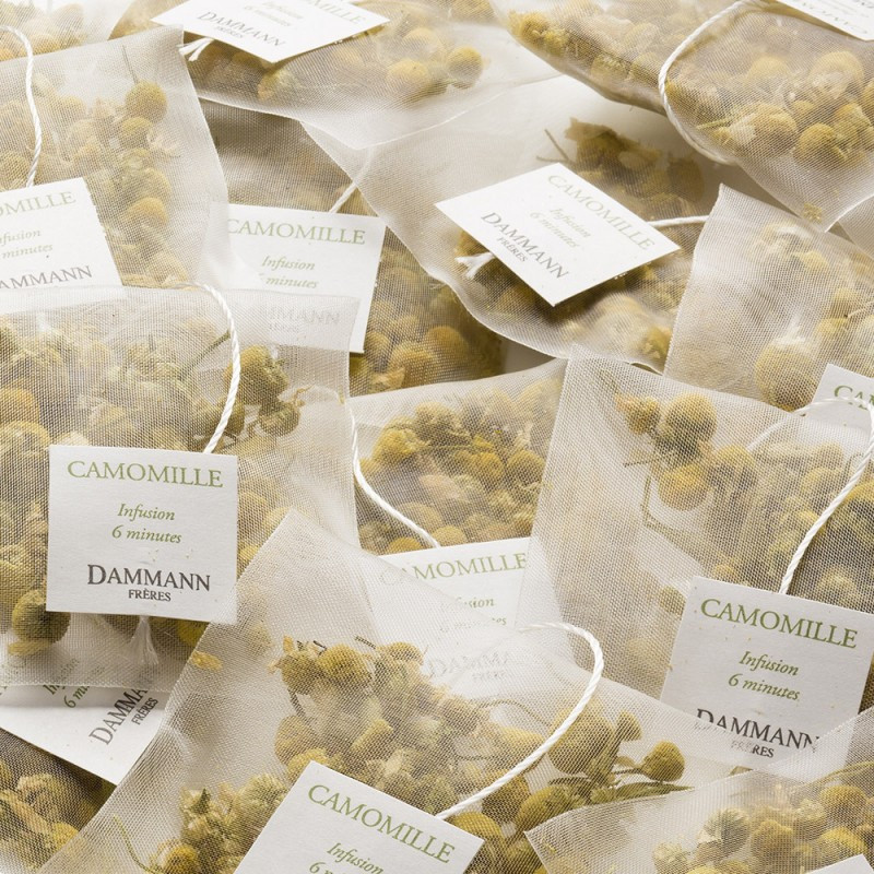 Tisane Camomille Dammann Frères 24 Sachets Individuels