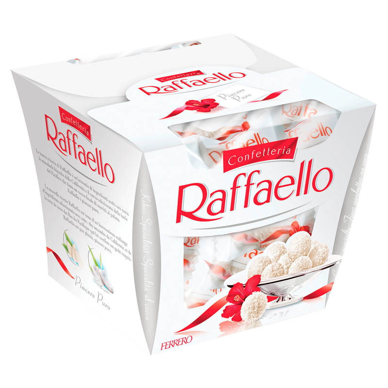 Ballotin Ferrero Raffaello - 180 g (18 pièces)