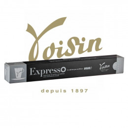 Capsules Nespresso Compatibles - Voisin - Expresso - 1 tube - 10 capsules
