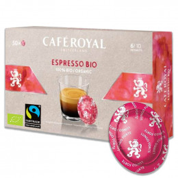 Capsule Nespresso PRO Compatible Café Royal Office Pads - Espresso BIO - 50 capsules