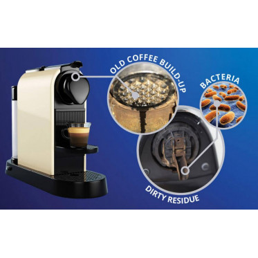 Capsule Nettoyante Ecologique Nespresso Compatible Caffenu pour Machine Nespresso - 5 capsules