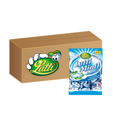 Bonbon en gros : Lutti Mint - 12 paquets - 1.2 kg