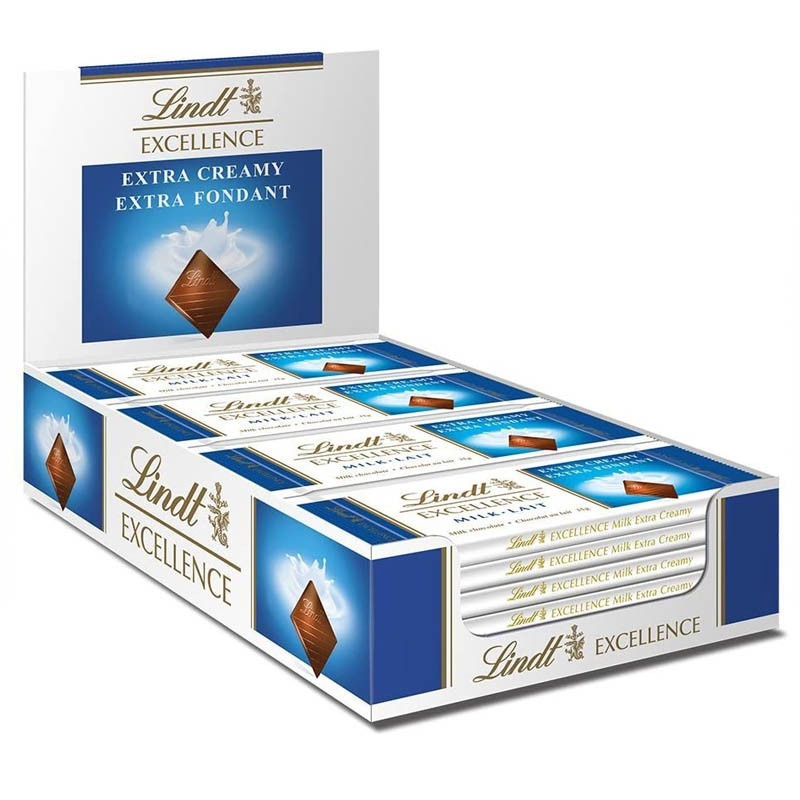 Lindt Excellence Tablette de Chocolat au Lait : Achat en Ligne -  Coffee-Webstore