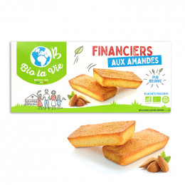 Biscuit en gros Financiers Bio La Vie emballés individuellement - 60 financiers