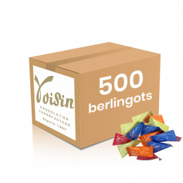 Buchettes de Sucre berlingot Voisin - Carton 500 pièces