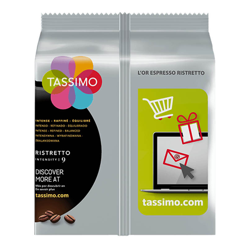 Capsule café L'OR Espresso Fortissimo, Dosette TASSIMO