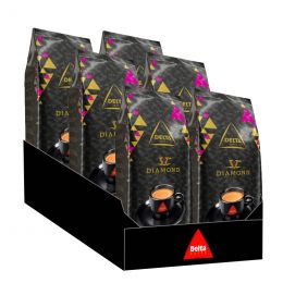 Café en Grains Delta Diamond - 6 paquets - 6 Kg