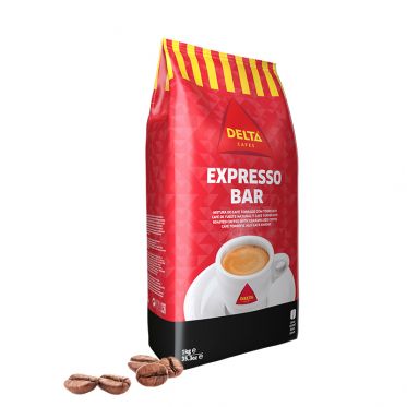Café en Grains Delta Cafés Expresso Bar - 10 paquets - 10 Kg