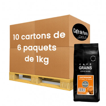 Café en Grains Café de Paris Gastronome - 60 paquets - 60 Kg