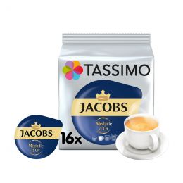 Capsules Tassimo Café Jacobs Médaille d'Or 100% Arabica - 16 capsules