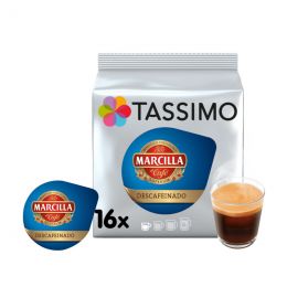 Capsule Tassimo Café Marcilla Décaféiné Espresso - 16 capsules