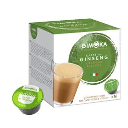 Capsule Dolce Gusto Compatible Café Gimoka Ginseng - 16 Capsules