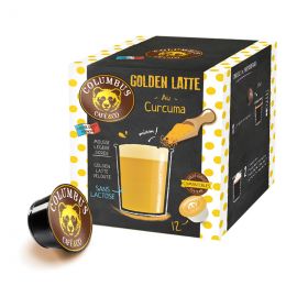 Capsule Dolce Gusto Compatible Café Latte Columbus Café Golden - 12 capsules