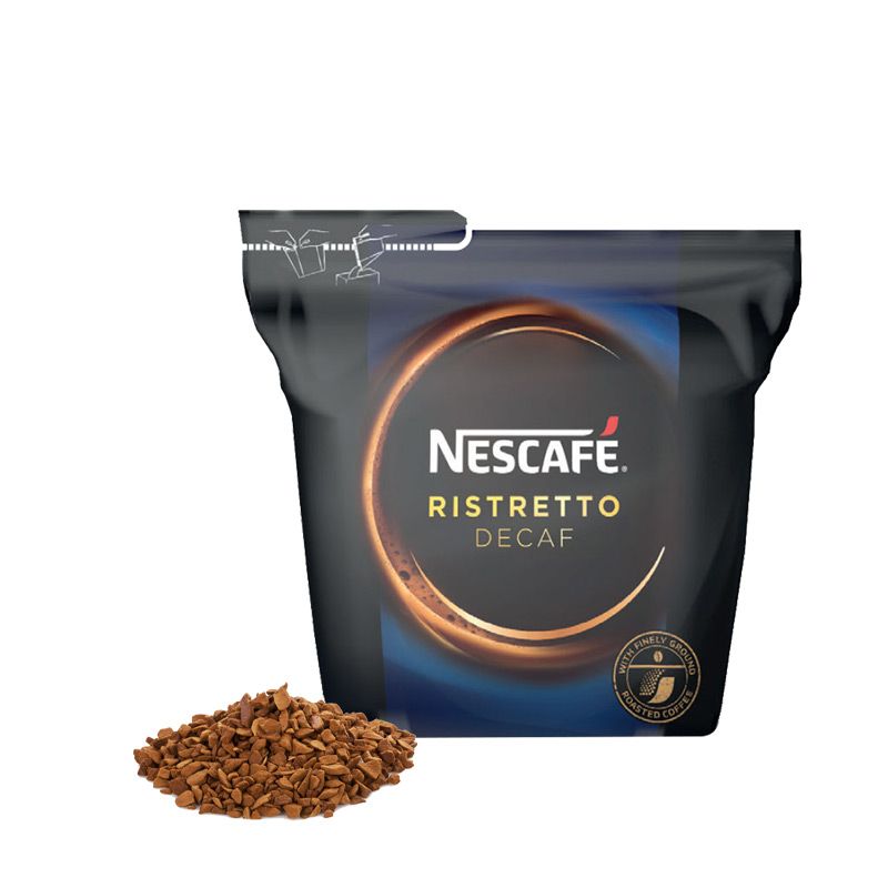 Café Soluble Nescafé® Ristretto Décaféiné - Poche de 250 gr