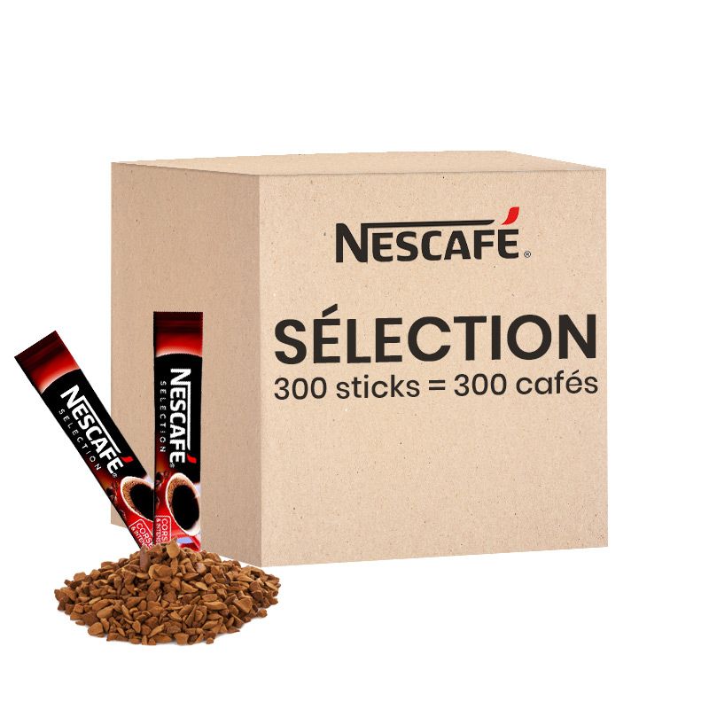 Nescafé Sélection Café Soluble Corsé Grossiste - 300 sticks en Vrac