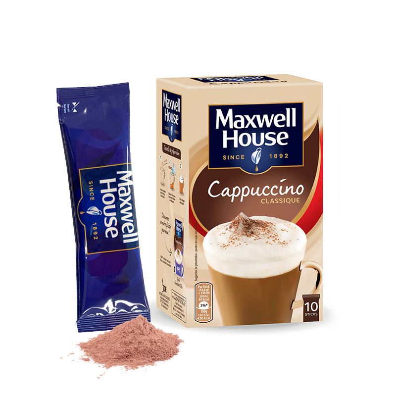 Maxwell House Cappuccino Vanille 1 kg pour Distributeur Automatique -  Coffee-Webstore