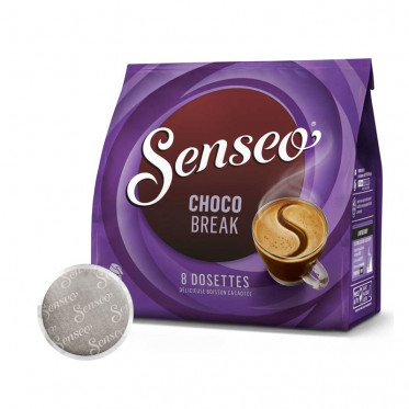 Dosette Senseo Chocolat Chaud Chocobreak - 8 dosettes