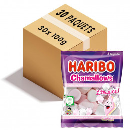 Haribo Chamallows - 30 sachets de 100 gr
