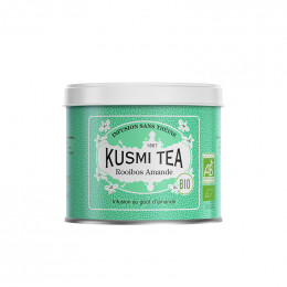 Rooibos Bio Kusmi Tea Amande - Boite métal 100 gr