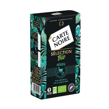 Café Moulu Bio Carte Noire Sélection Pérou - 250 gr