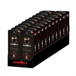 Capsule Nespresso Compatible Gimoka Cremoso 20 boites - 200 capsules