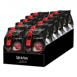 Capsule Nespresso Compatible Café de Paris intense - 10 boites - 100 capsules