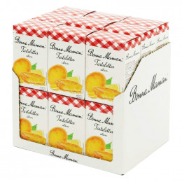 Tartelette Bonne Maman Citron - 18 boites de 3 tartelettes emballées individuellement