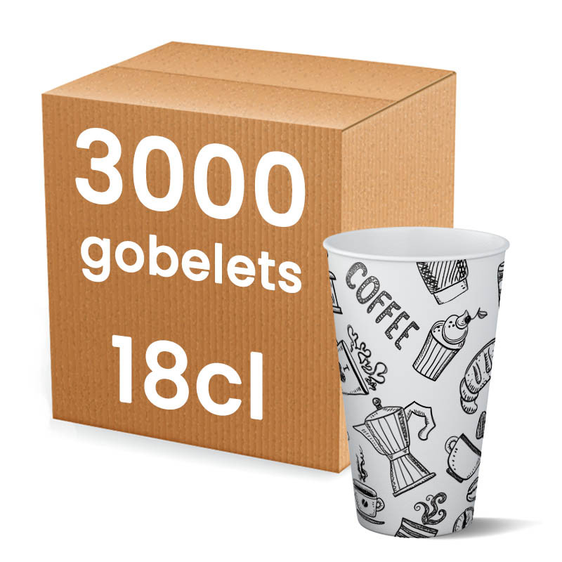 Granita - 1000 Gobelets Carton 35 cl - El Cafe Shop