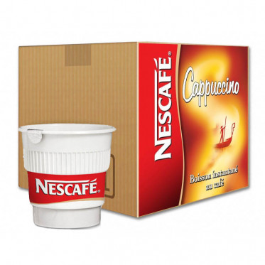 Café Gobelets Pré-dosés au carton Nescafé Cappuccino