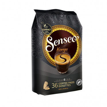 Dosette Senseo Café Kenya - 36 dosettes compostables