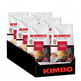 Café en Grains Kimbo Espresso Napoli - 6 paquets - 6 Kg