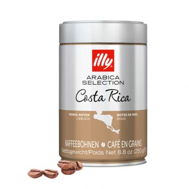 Café en Grains Caffè illy Espresso Sélection Costa Rica - 6 boites - 1,5 Kg