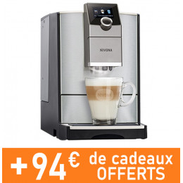 Machine à café en grains Nivona Cafe Romatica 799 Inox + Pack CADEAUX de 110€