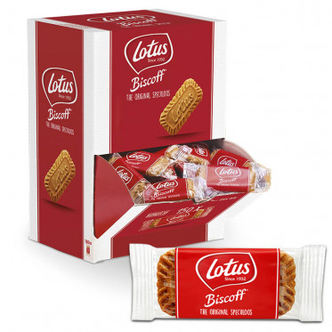 Biscuit : Lotus Original Speculoos en Boîte Distributrice - 10 boites par 150