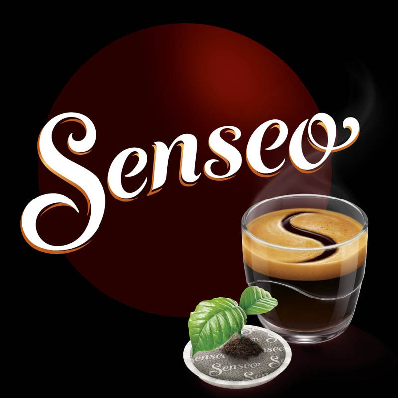 SENSEO Café dosettes corsé x18 125g