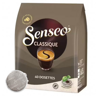 Dosette Senseo Café Classique - 40 dosettes compostables