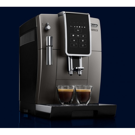 Machine à café en grains DeLonghi Dinamica FEB 3515.TB Titanium