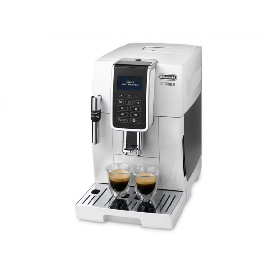 Machine à café en grains DeLonghi Dinamica FEB 3535.W Blanc