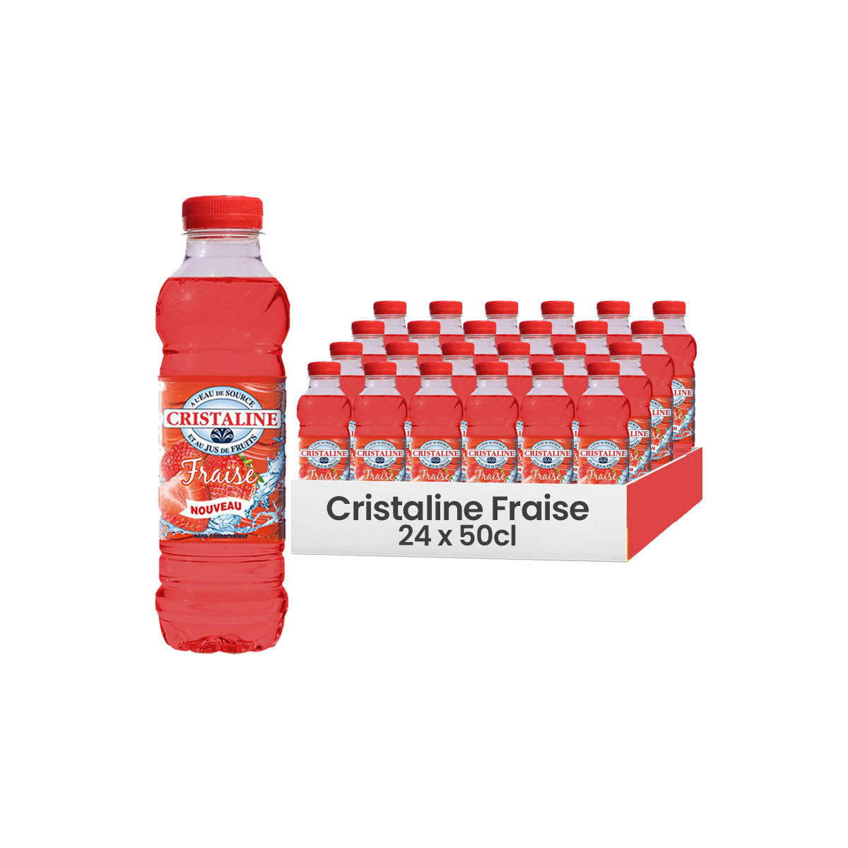 Cristaline Fraise 50 cl
