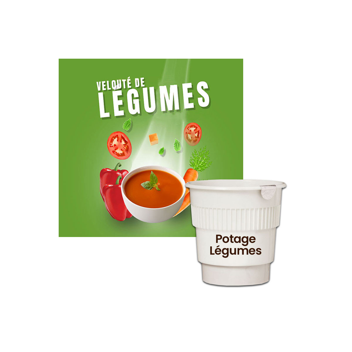 Un petit potage à servir bien froid, pour profiter des derniers moments de chaleur. Bientôt