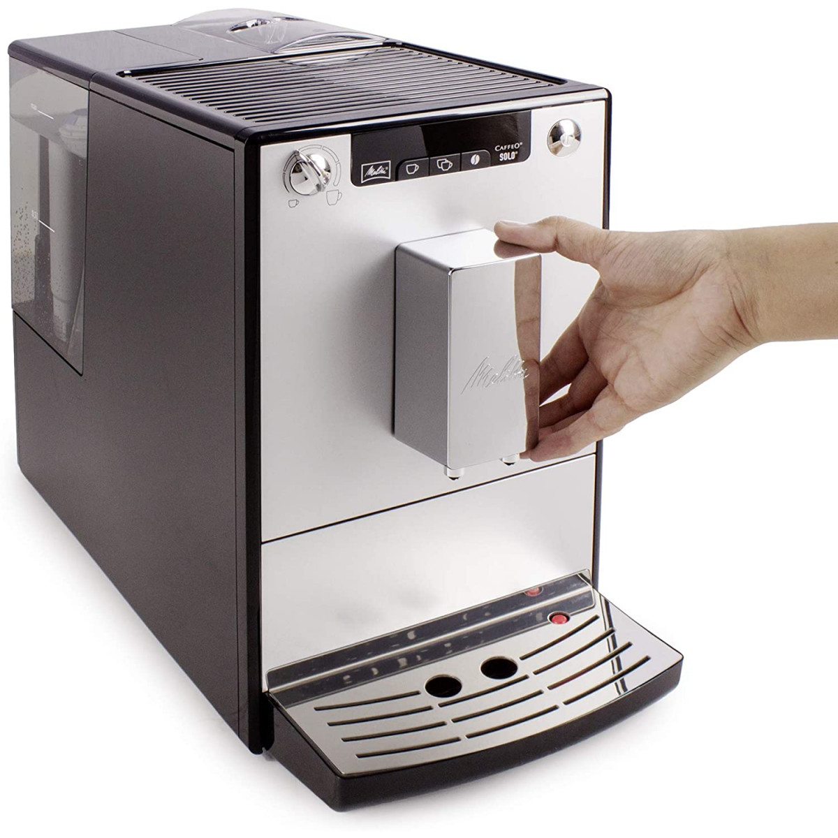 Melitta solo argent e950-103 machine a café et expresso automatique avec  broyeur a grains - La Poste