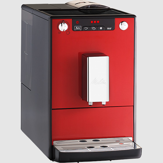 Machine à café en grains Melitta Caffeo Solo E950-204 Rouge chili