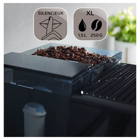 Machine à café en grains Melitta Avanza Inmould F270-100 Gris Titanium