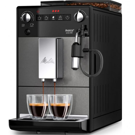 Machine à café en grains Melitta Avanza Inmould F270-100 Gris Titanium