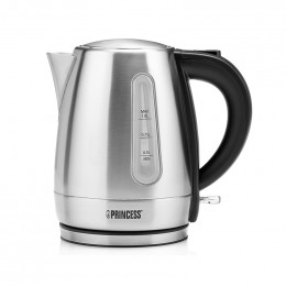Bouilloire électrique Princess sans fil - Inox - 1,7L