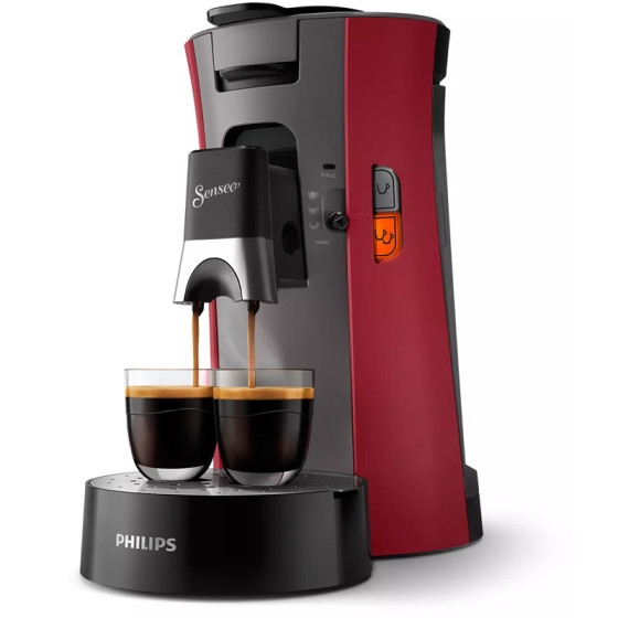 Machine à café Senseo Select Crema Plus - Philips CSA240/91 Rouge