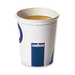 Gobelet en Carton Recyclable Lavazza 10 cl - 100 gobelets