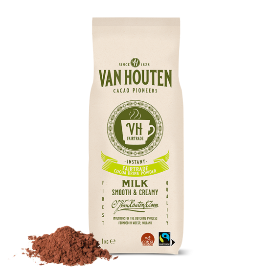 Chocolat Chaud Van Houten Fairtrade - 10 paquets - 10 Kg