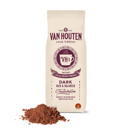 Chocolat Chaud Van Houten 16% cacao - 60 paquet - 60 Kg